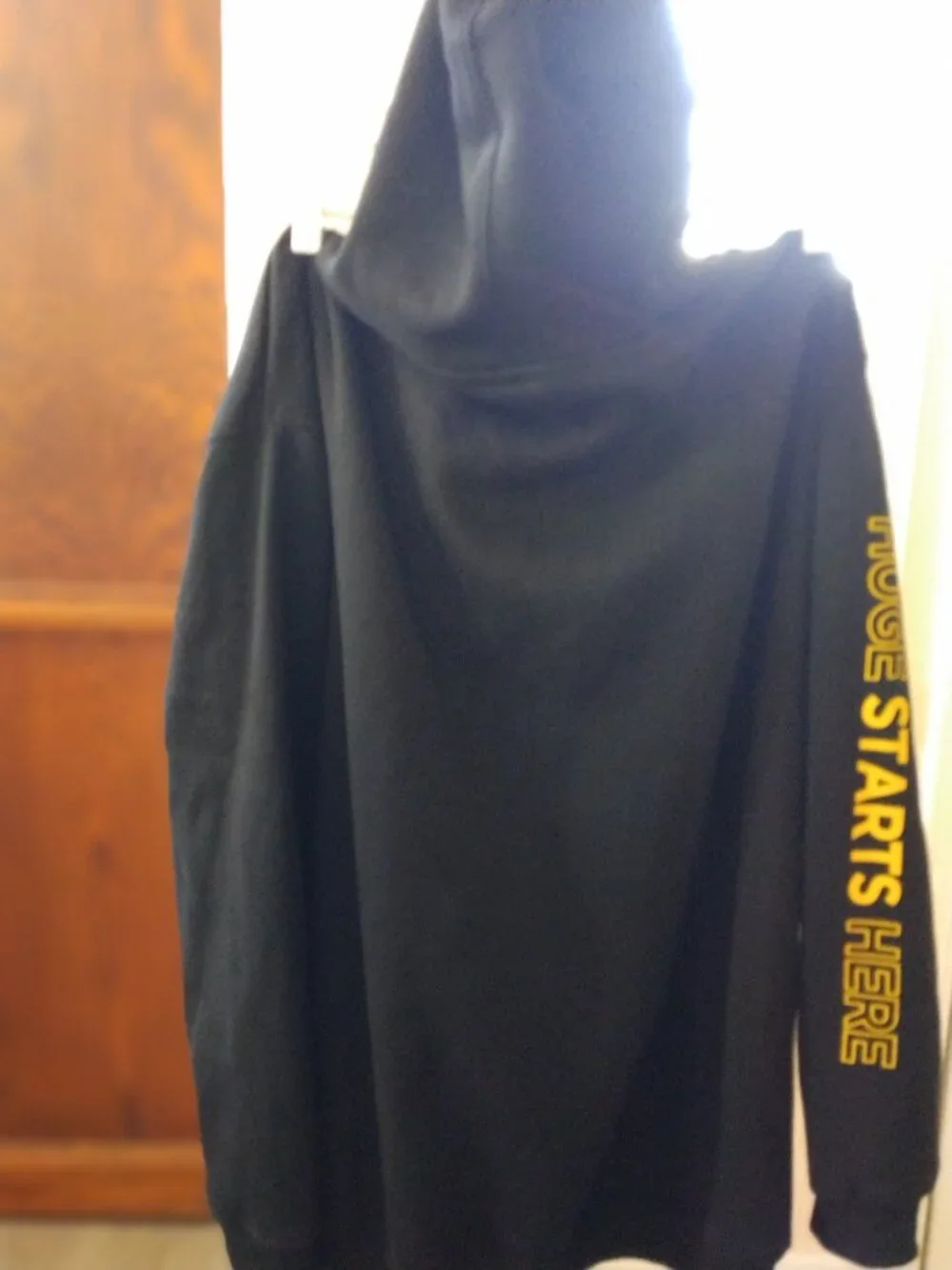 Men's GNC Full Zip Hoodie Size XXL Black NWT